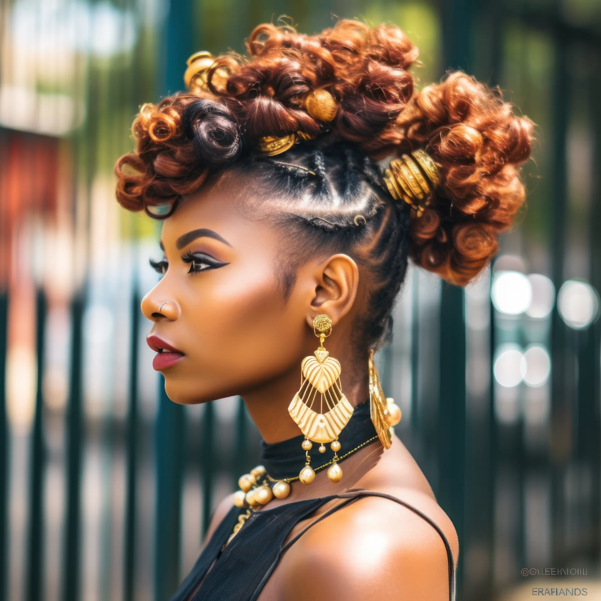Bantu Knots Hairstyles For Women -3