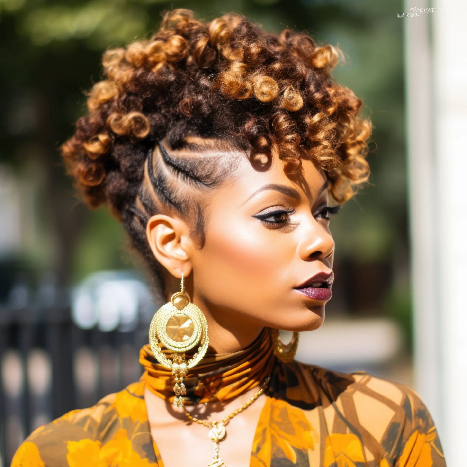 Bantu Knots Hairstyles For Women -4