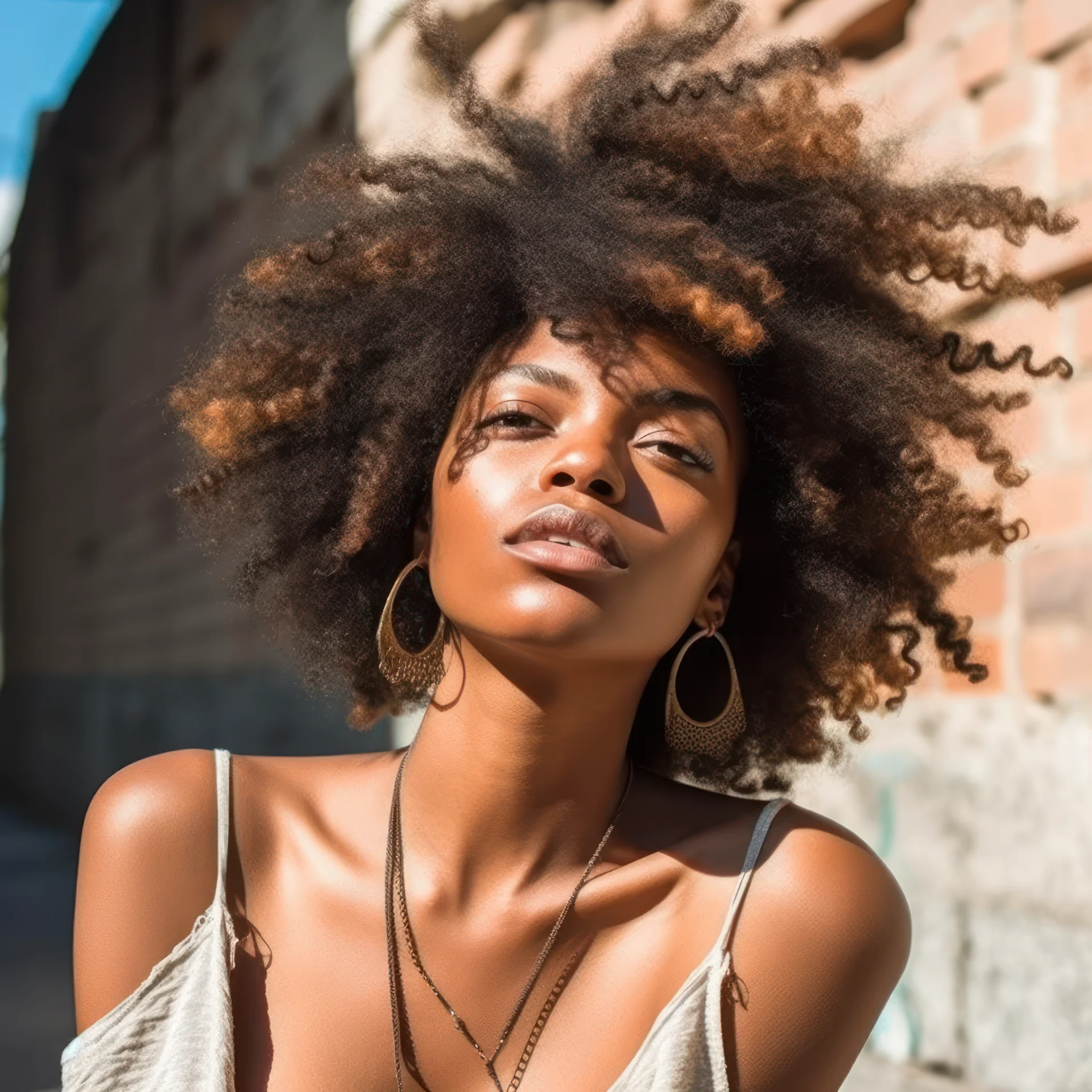 Twisted Out ‘Fro Hairstyles For Black Women -2