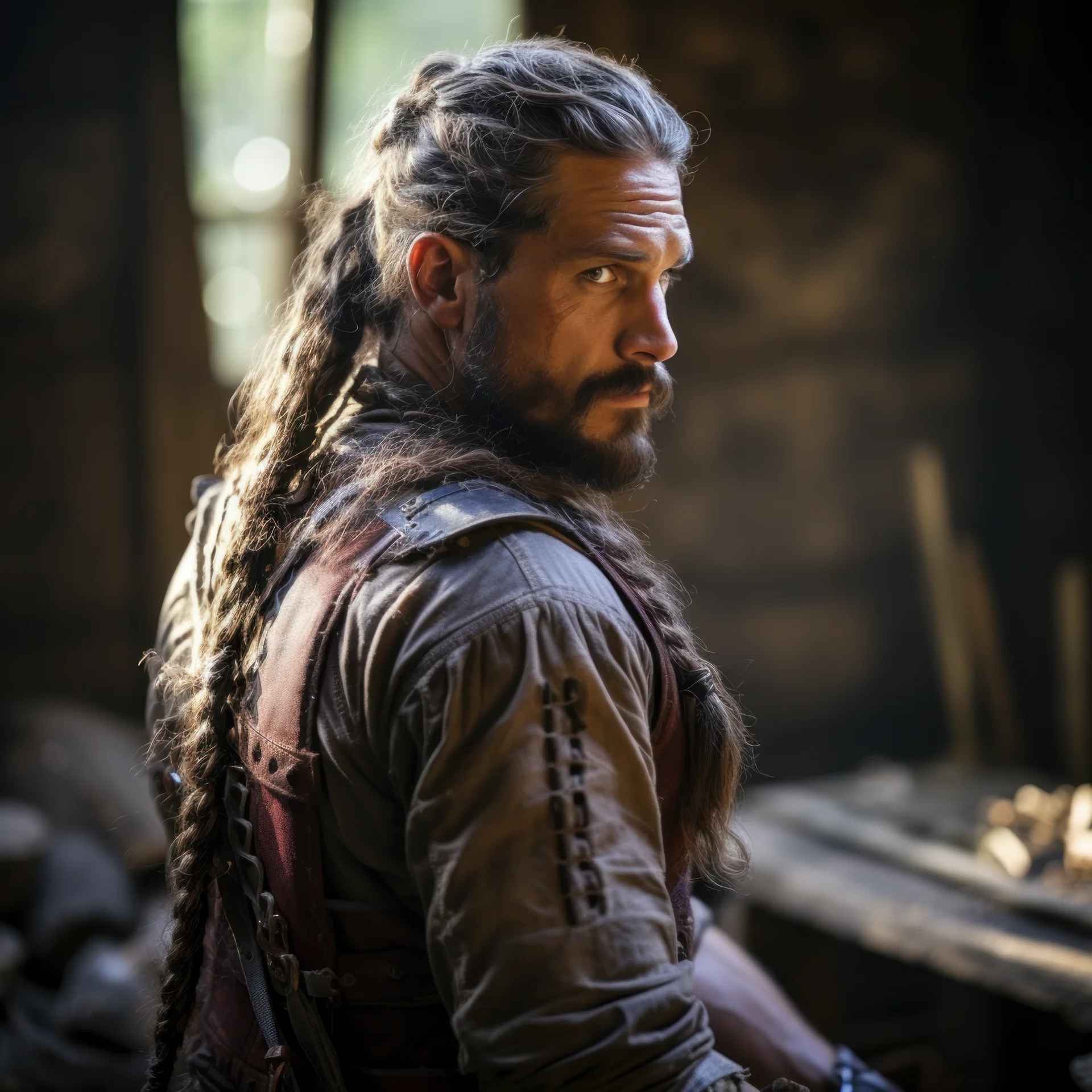 Viking Braid Hairstyles For Men -2