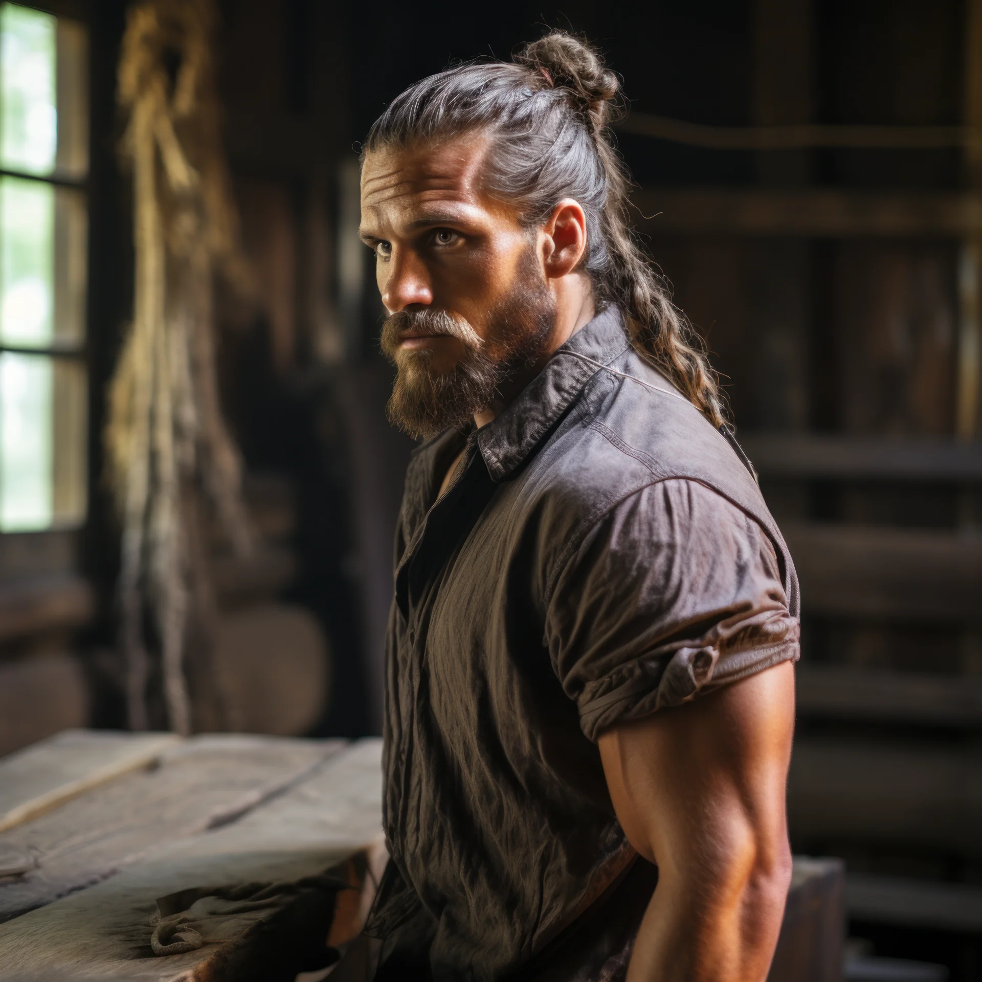 Viking Braid Hairstyles For Men -4